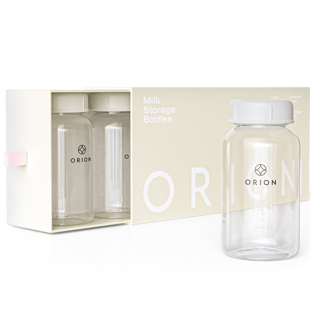 Milk Storage Bottles (Pack of 4 bottles) - ORION