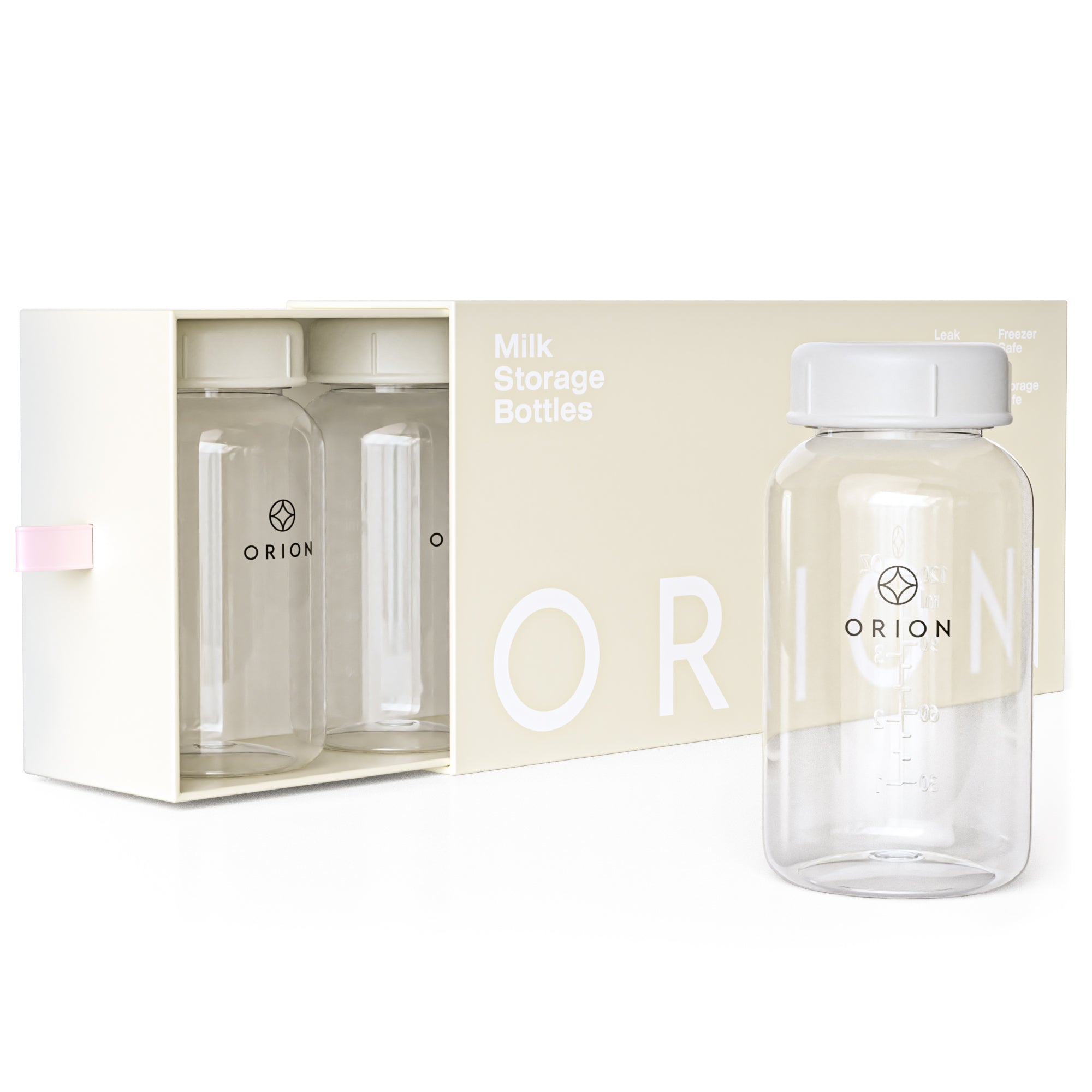 Milk Storage Bottles (Pack of 4 bottles) - ORION